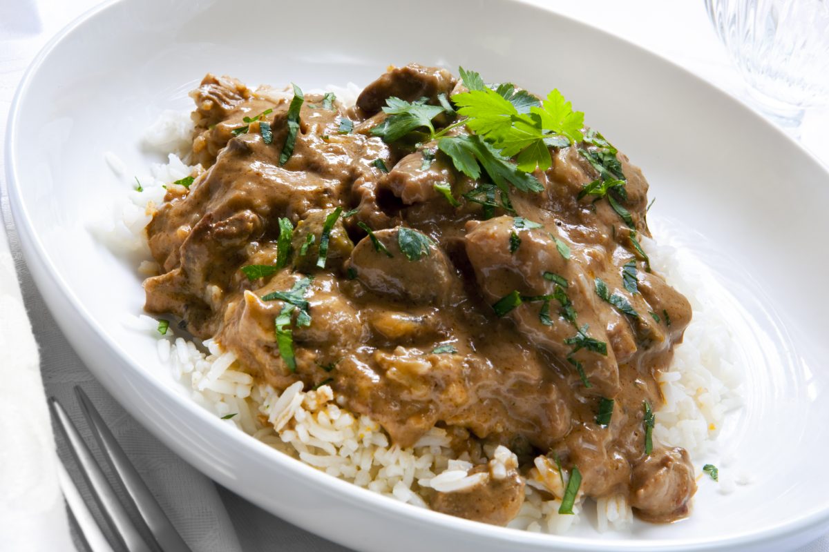 Beef Stroganoff